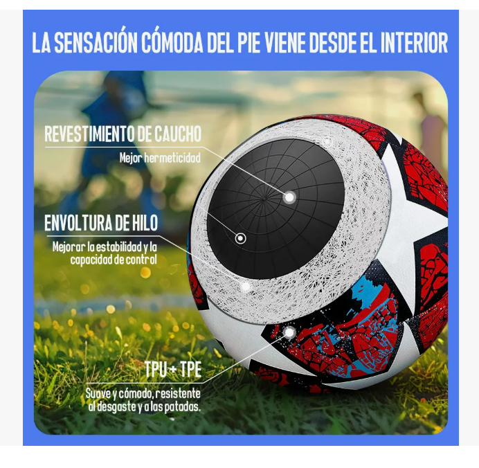 Foto 3 | Balón Fútbol Soccer Para Entrenamiento Champions