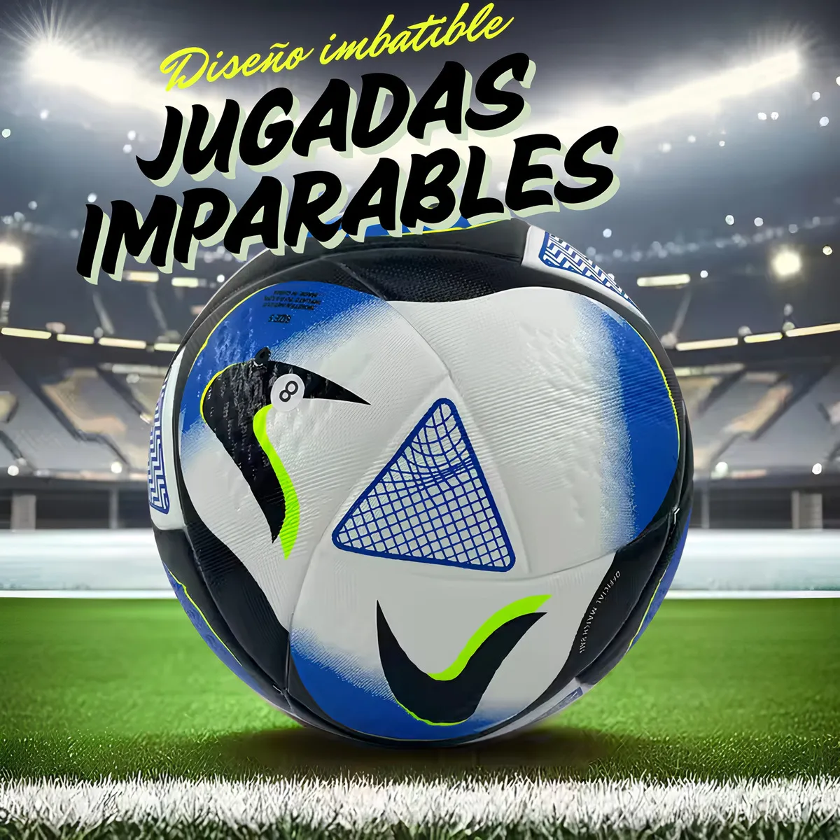 Foto 5 | Balón Fútbol #5 Copa Mundial con Bomba y Accesorios – Termosellado, Ideal para Cancha o Pasto