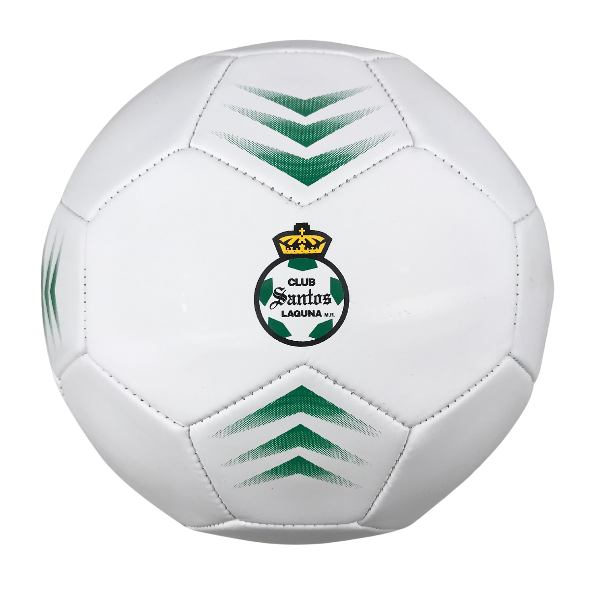 Foto 2 pulgar | Balón Santos Laguna No.5 Color Blanco/ Verde