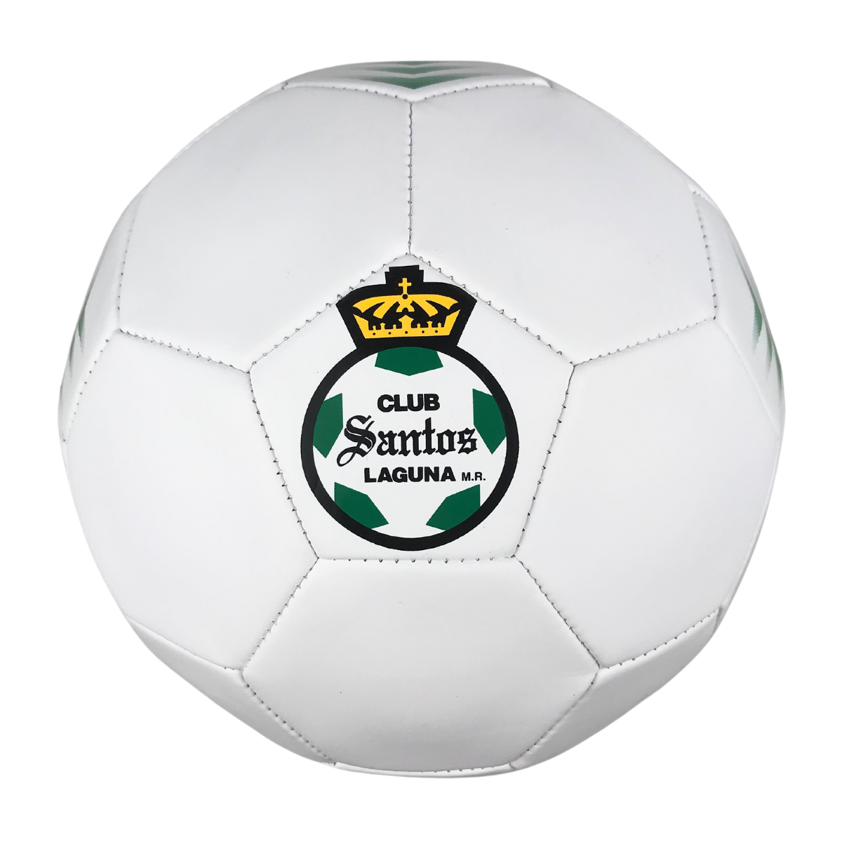 Foto 2 | Balón Santos Laguna No.5 Color Blanco/ Verde