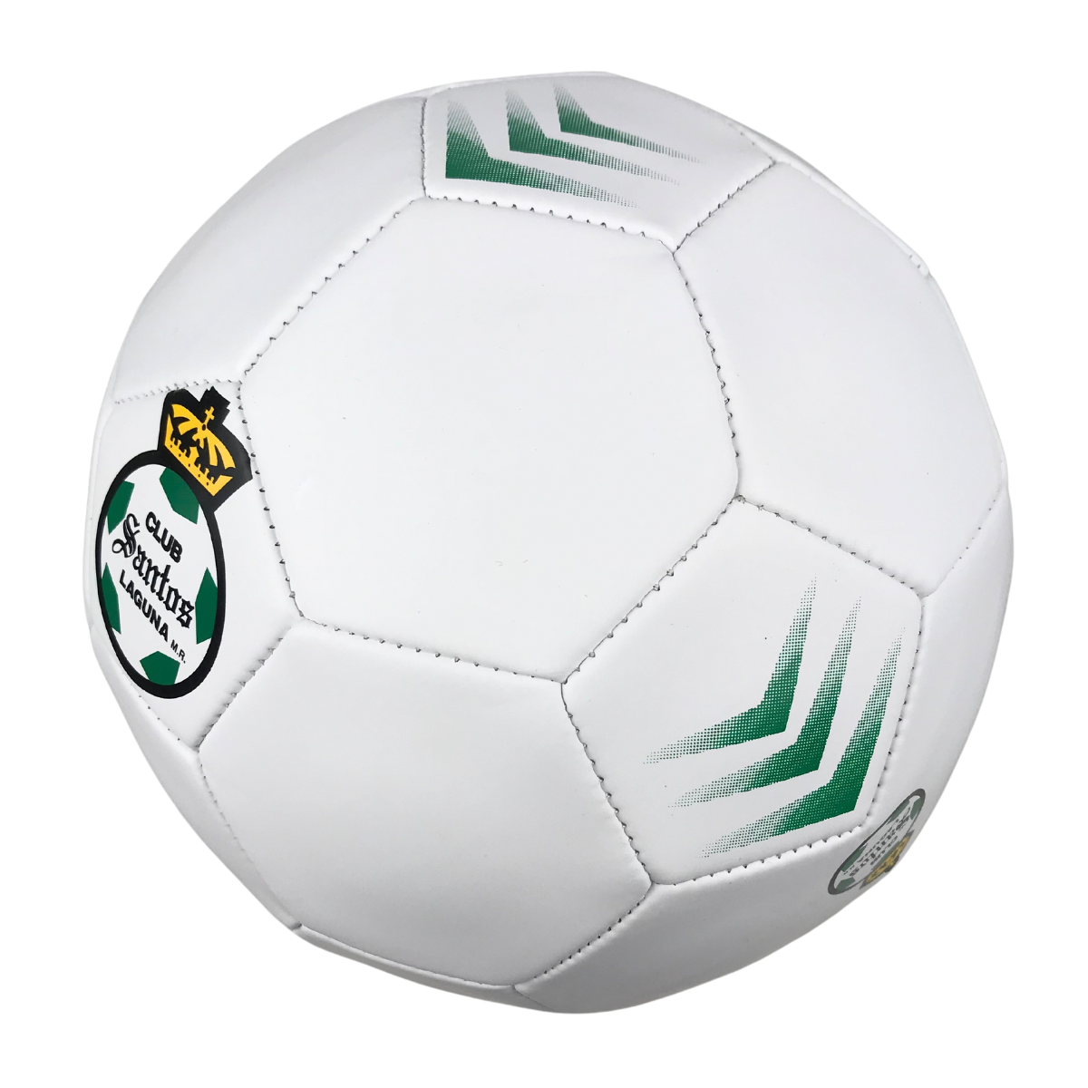 Foto 4 pulgar | Balón Santos Laguna No.5 Color Blanco/ Verde
