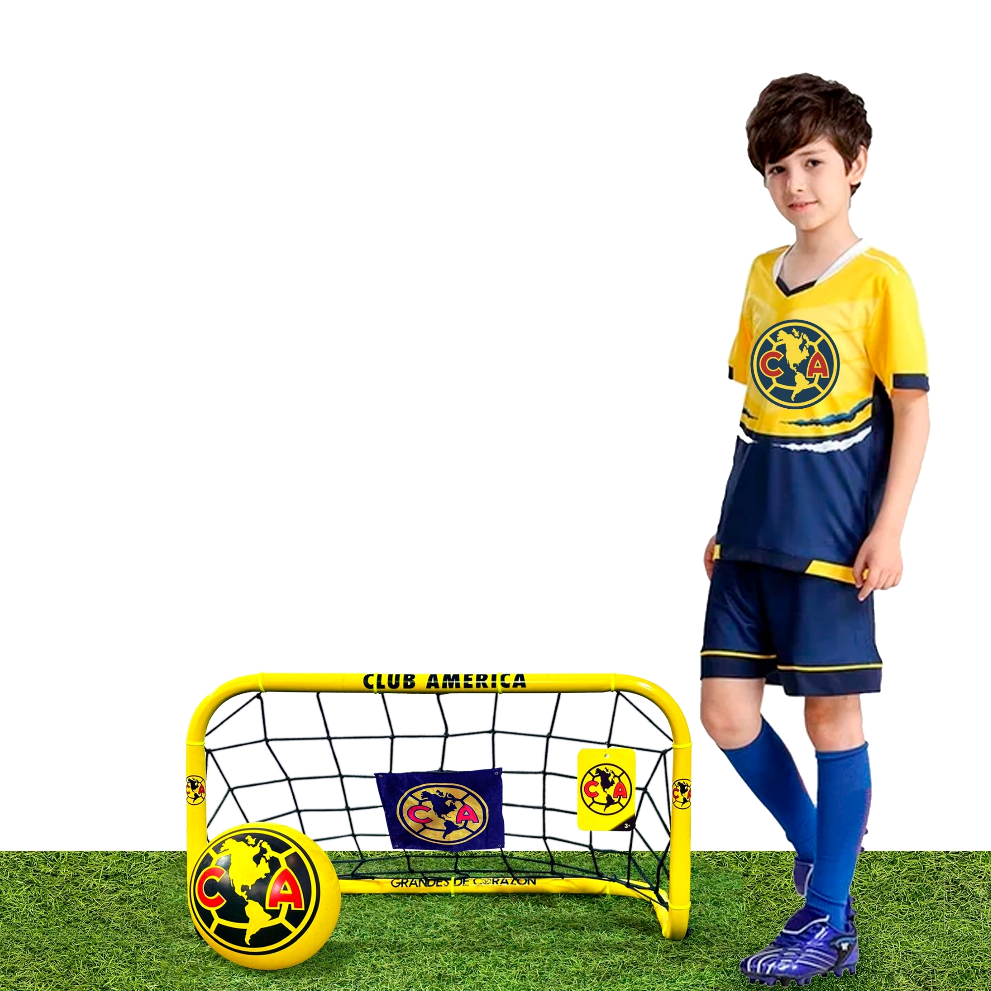 Foto 2 pulgar | Portería De Fútbol Para Niños, 46x82 Cm - Club América