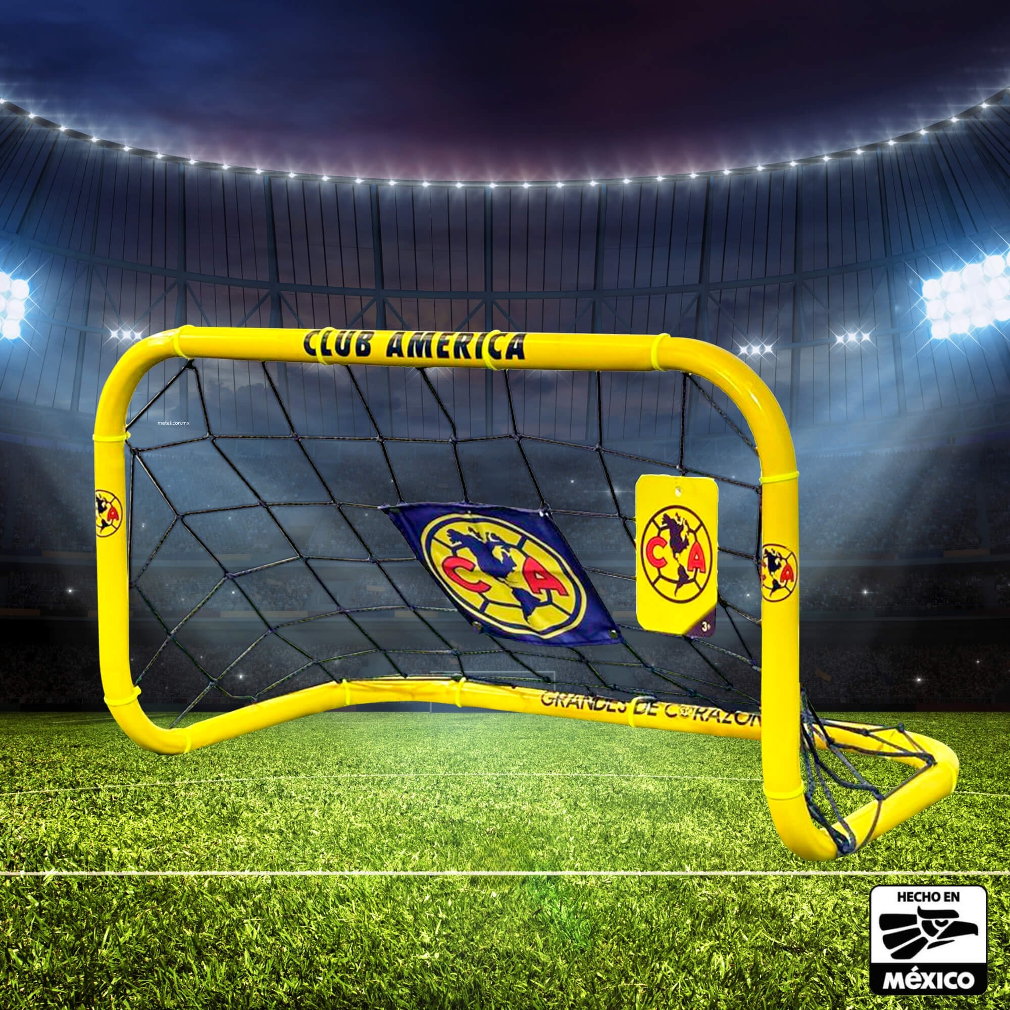 Foto 6 pulgar | Portería De Fútbol Para Niños, 46x82 Cm - Club América