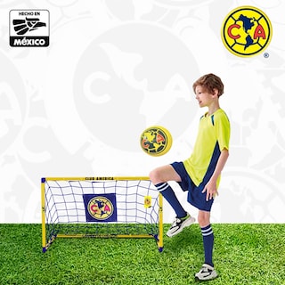 Foto 4 | Portería De Futbol Infantil 94x57x57 cm - Club América