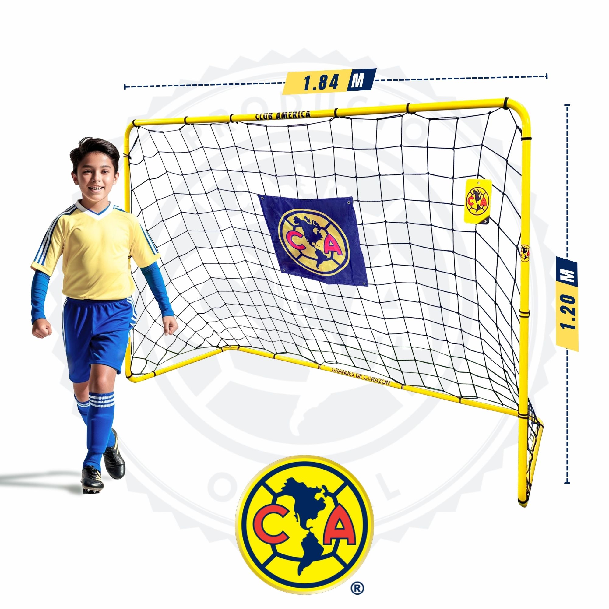 Foto 4 pulgar | Portería De Futbol Armable 6x4' - Club América