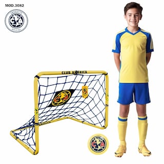 Foto 1 | Portería De Futbol Para Niños Armable 65x90 cm - Club América