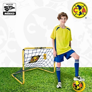 Foto 4 | Portería De Futbol Para Niños Armable 65x90 cm - Club América
