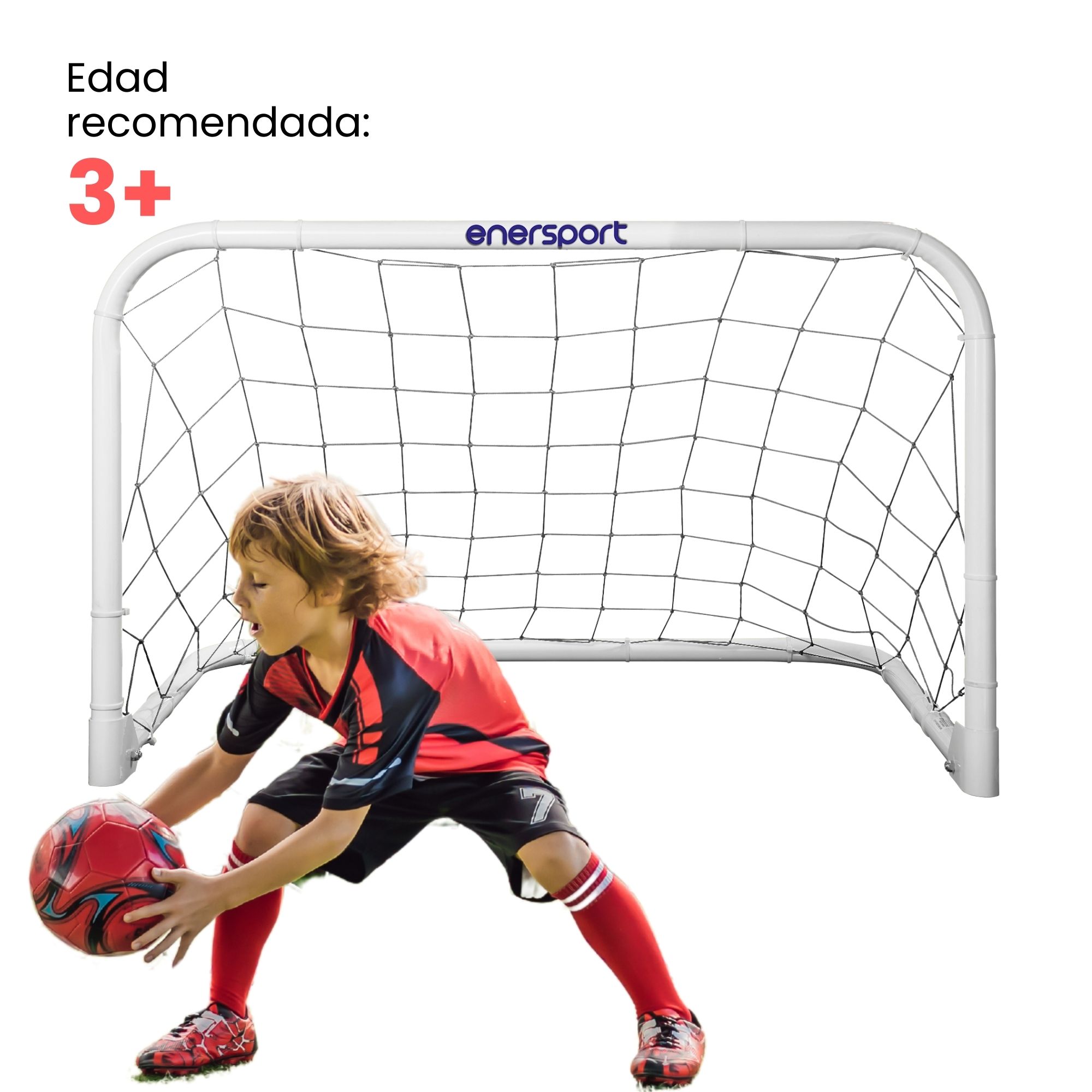 Foto 6 pulgar | Portería Plegable, 96x60 Cm – Enersport