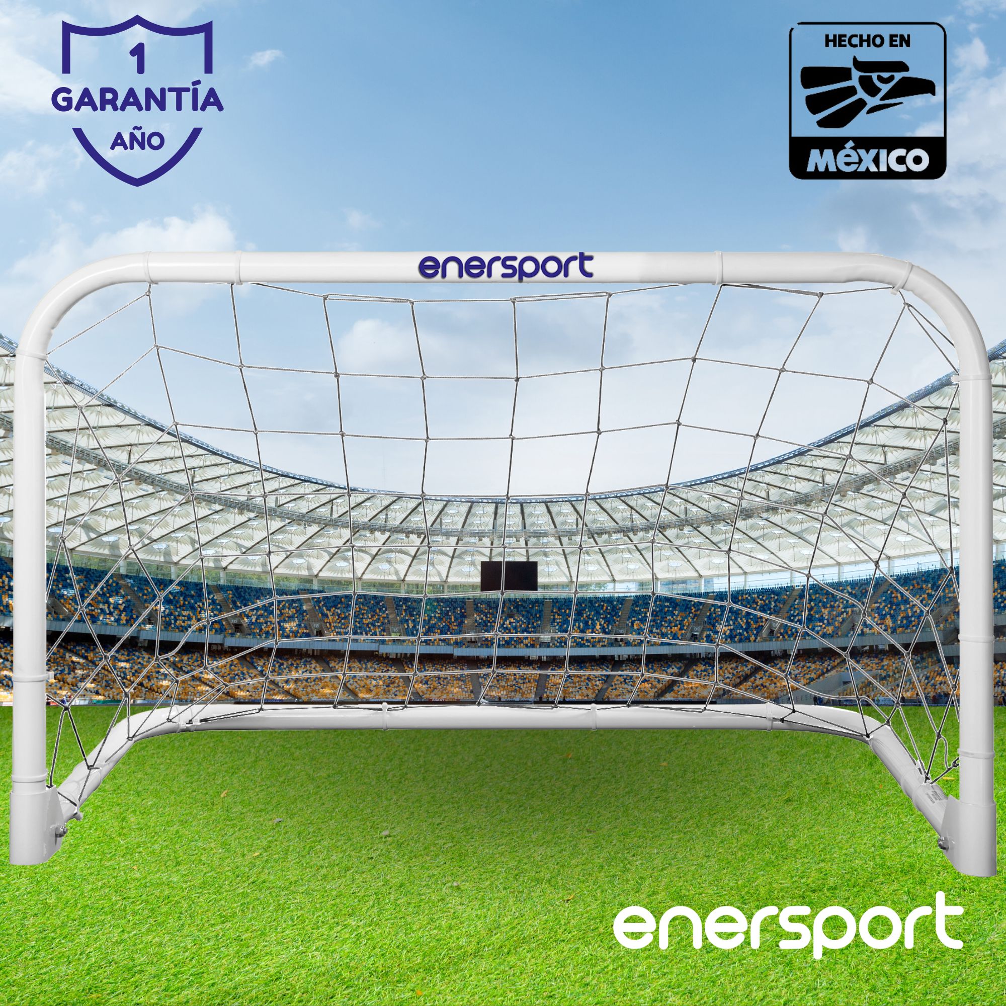 Foto 8 | Portería Plegable, 96x60 Cm – Enersport