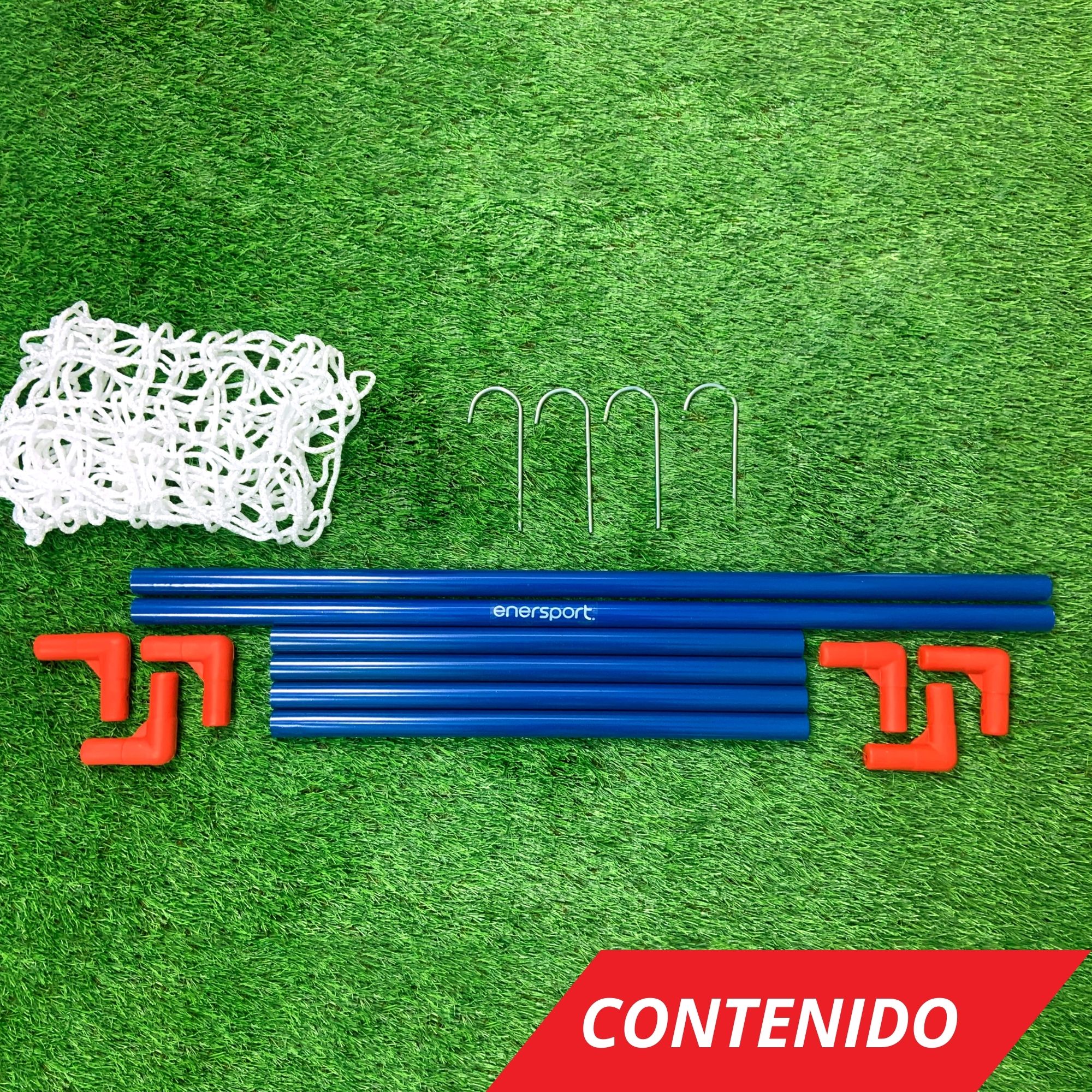 Foto 5 pulgar | Portería De Fútbol Infantil, Hecha De Acero, 94 X 57 X 57 Cm