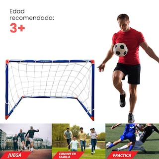 Foto 5 | Portería De Fútbol Infantil, Hecha De Acero, 94 X 57 X 57 Cm