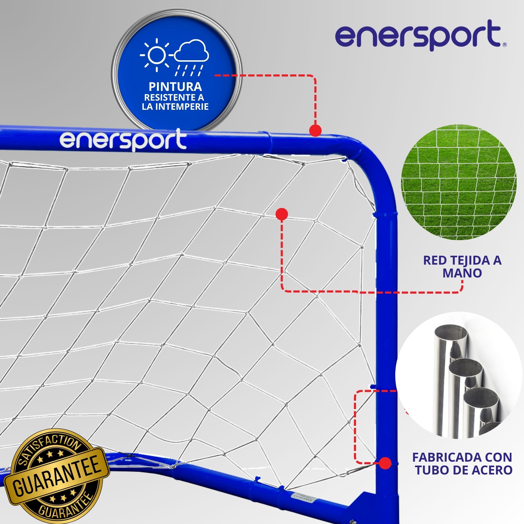 Foto 7 pulgar | Porteria Plegable, 96x60 Cm – Enersport