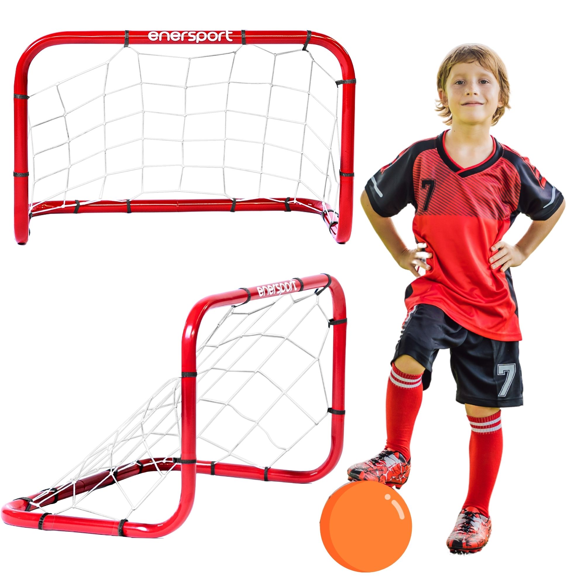 Foto 2 pulgar | Kit De Porterías Infantil + Pelota Mi Primer Gol