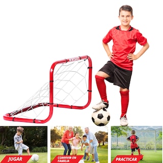 Foto 5 | Kit De Porterías Infantil + Pelota Mi Primer Gol