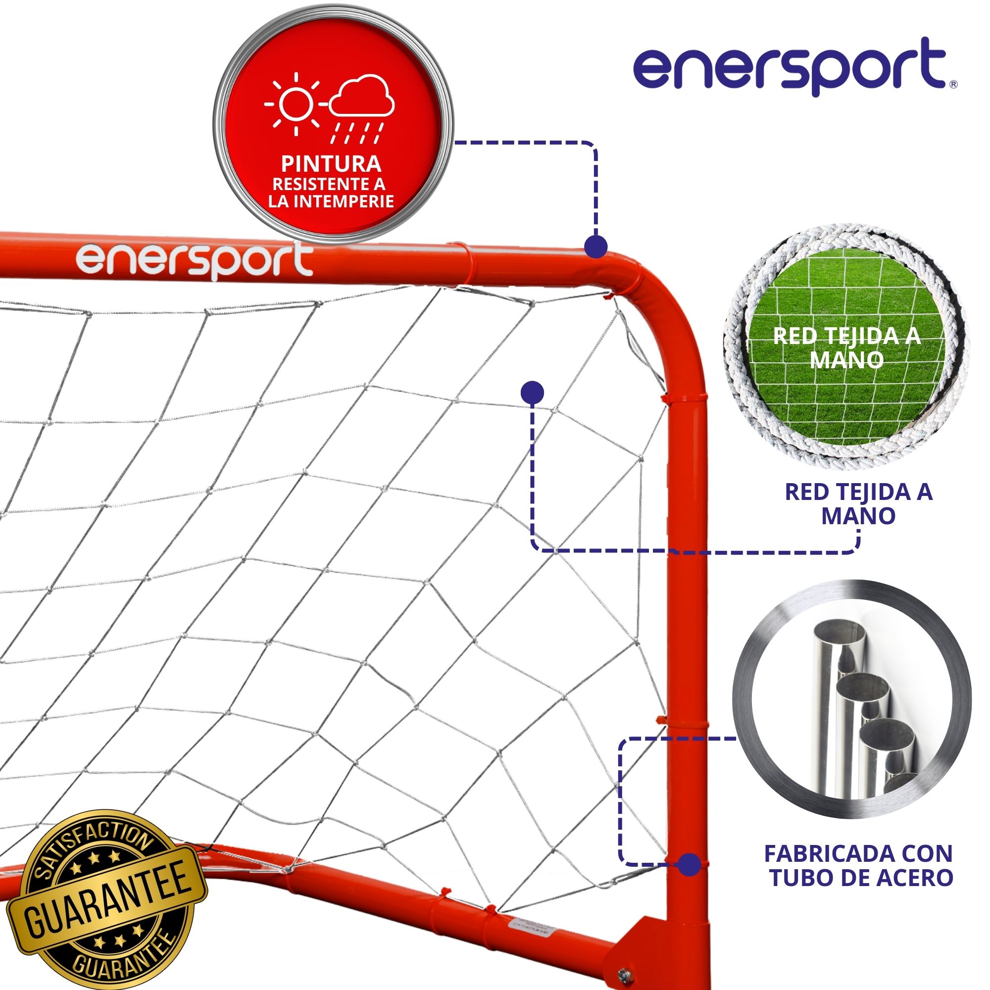 Foto 5 pulgar | Portería Plegable, 96x60 Cm – Enersport