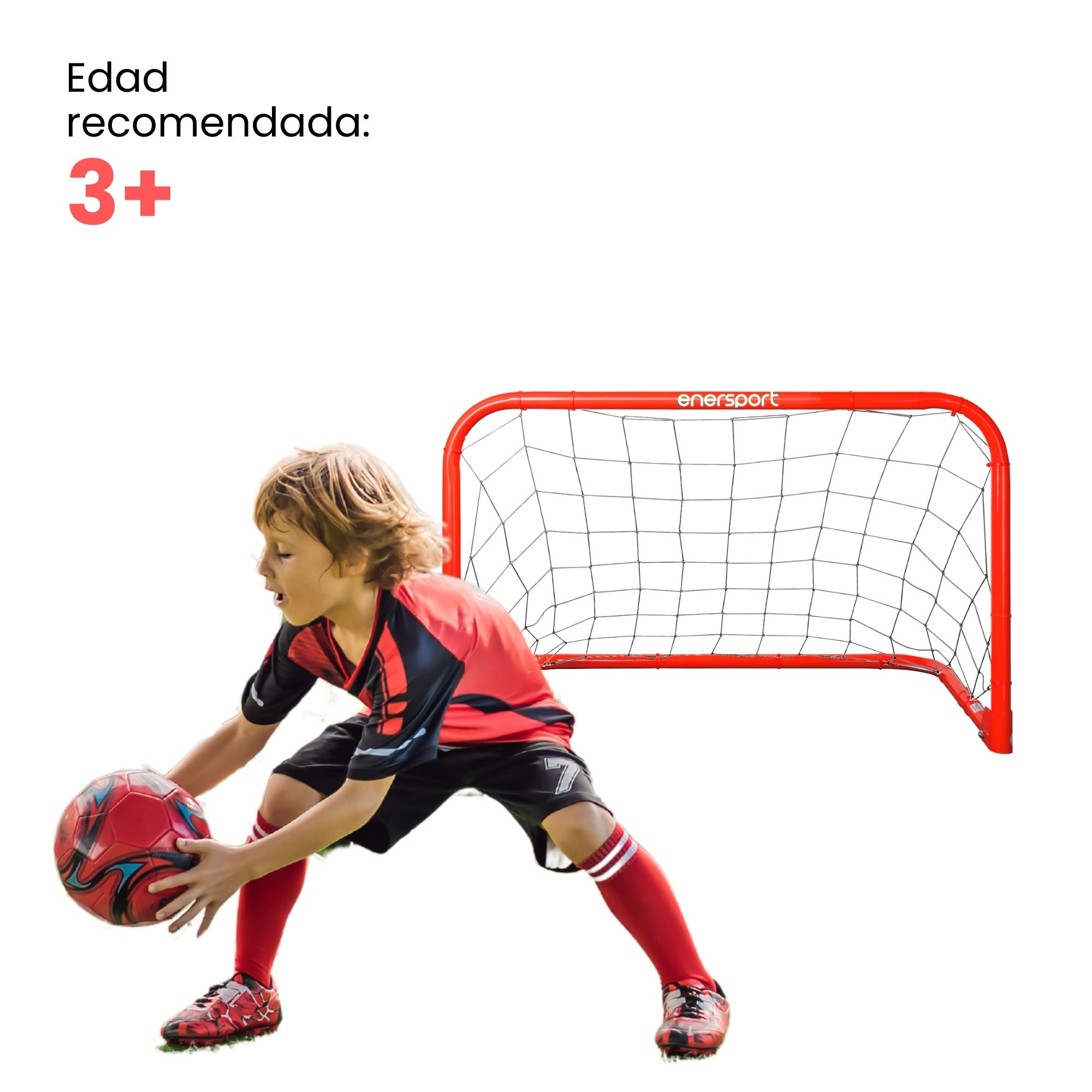 Foto 6 pulgar | Portería Plegable, 96x60 Cm – Enersport