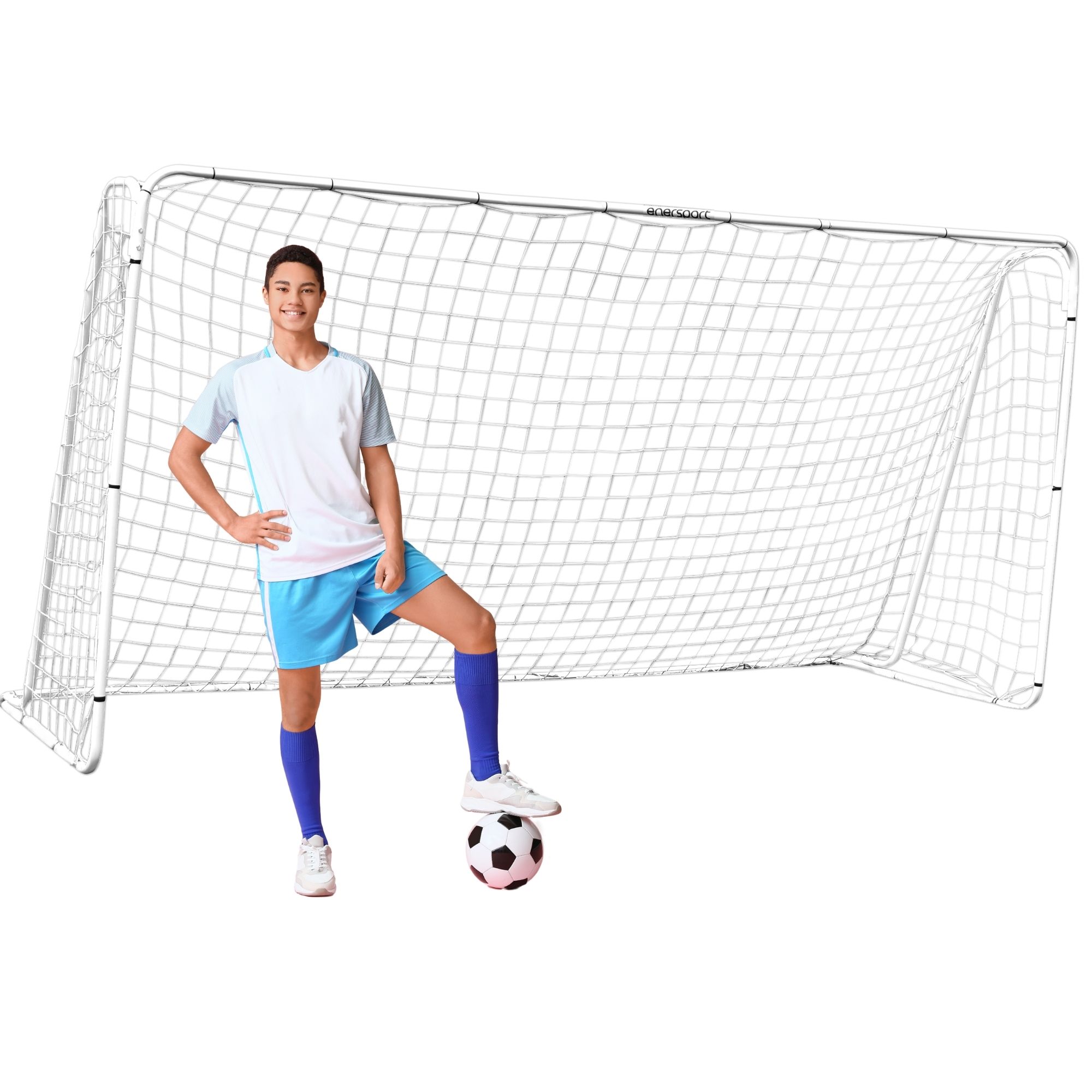 Portería de Fútbol Grande 365x182 Cm Enersport