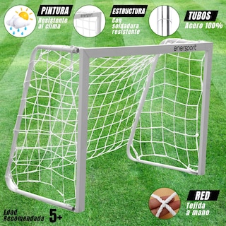 Foto 4 | Portería De Futbol Entrenamiento Plegable 120x85cm - Enersport