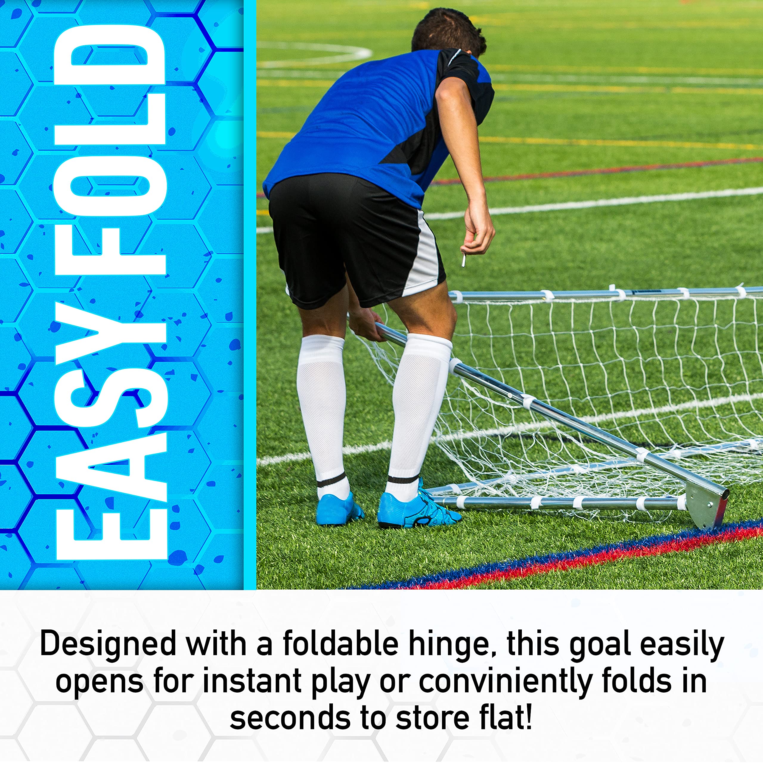 Foto 4 pulgar | Redes De Portería De Repuesto Para Fútbol Franklin Sports, 12 X 6 Pies - Venta Internacional.