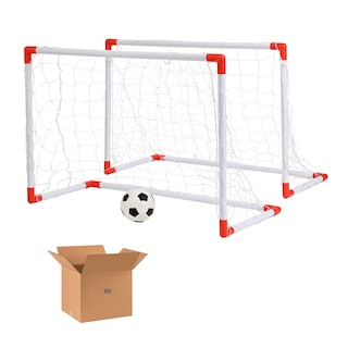 Foto 1 | Porteria Futbol Rapido Set 2 Mini Porterias Infantileo Safe Importsesi-20411 Multicolor