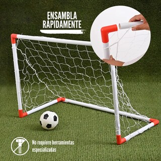 Foto 3 | Porteria Futbol Rapido Set 2 Mini Porterias Infantileo Safe Importsesi-20411 Multicolor