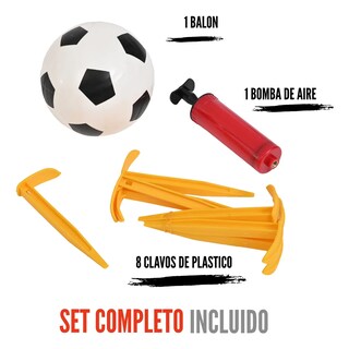 Foto 4 | Porteria Futbol Rapido Set 2 Mini Porterias Infantileo Safe Importsesi-20411 Multicolor