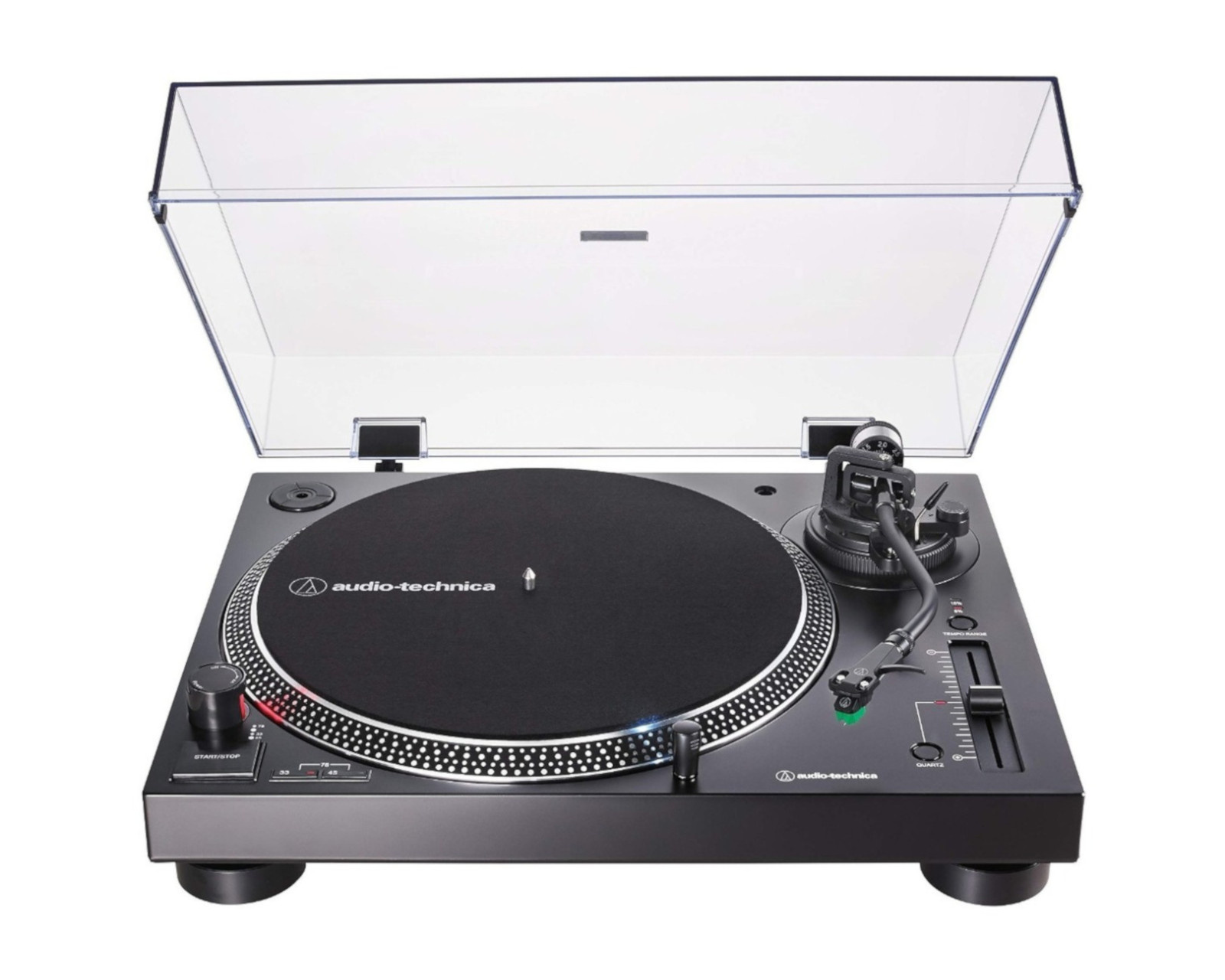 Tornamesa Audio-Technica AT-LP120XUSB-BK color Negro