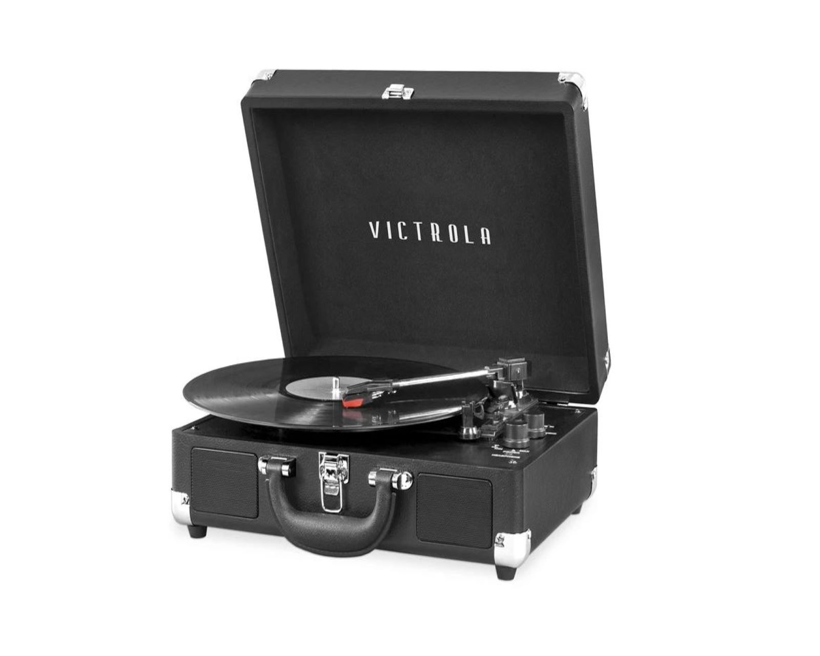 Tocadiscos Vintage Victrola Portátil Bluetooth Vsc-550bt Negro