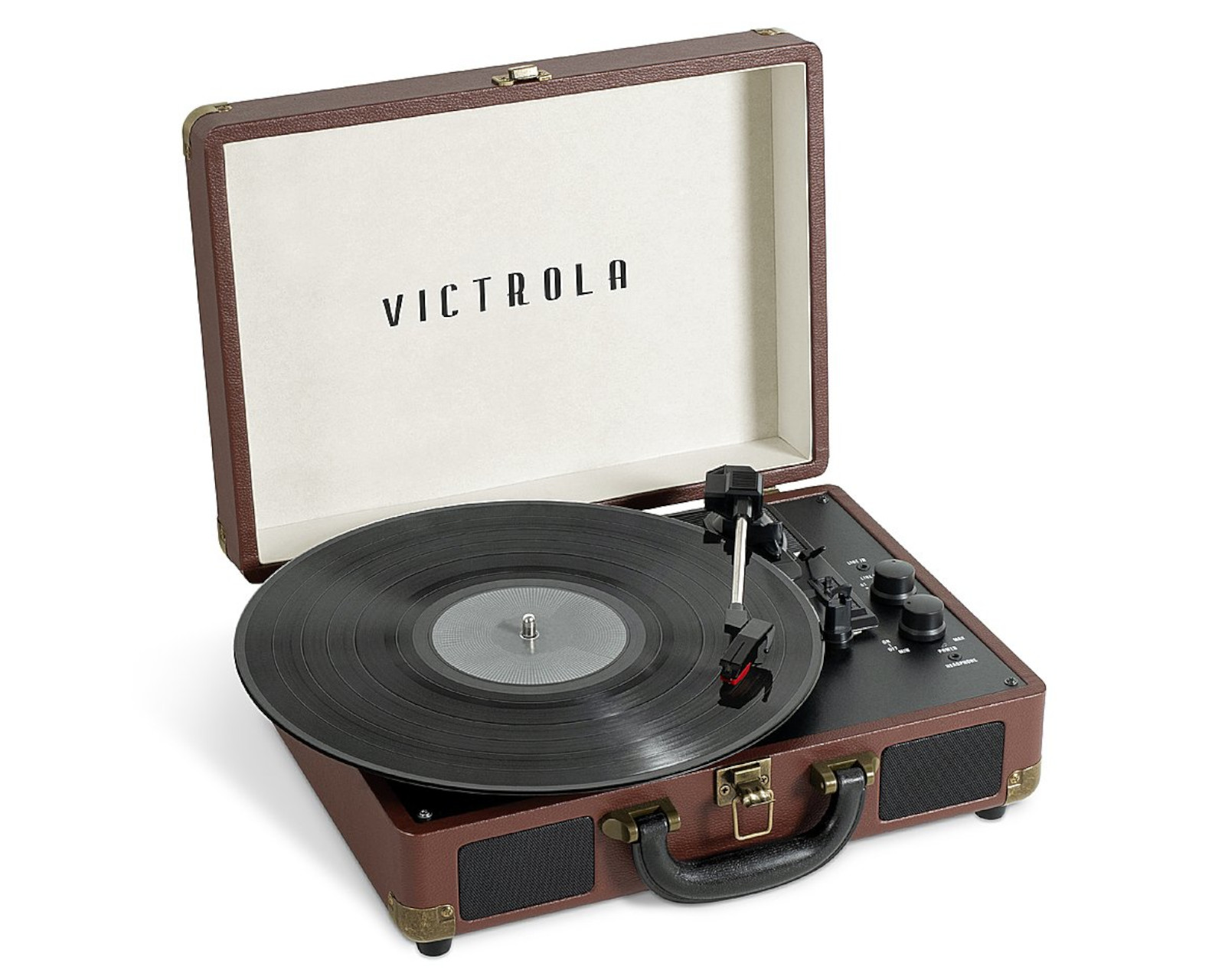 Tocadiscos Portátil con Bluetooth Victrola  Vsc550btdbr