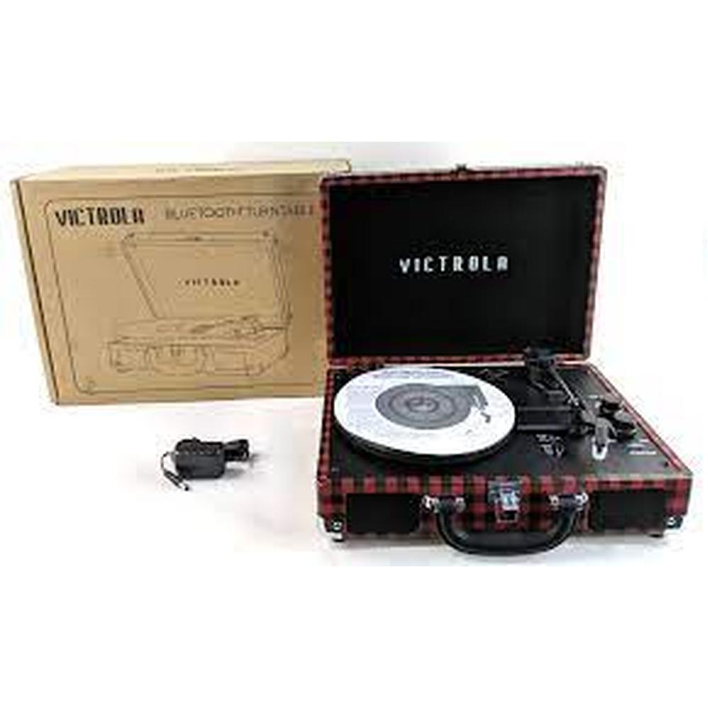 Foto 3 | Tocadiscos Victrola Portable Con Bluetooth The Journey color Rojo