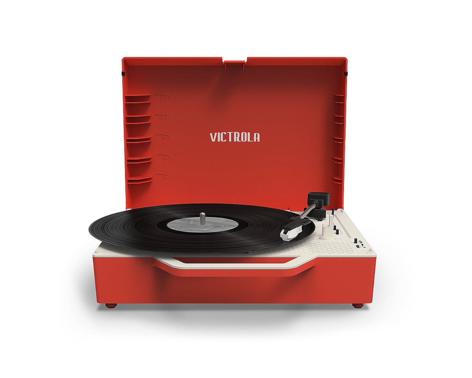 Tocadiscos Victrola Re-spin VSC-725SB-POR color Rojo Sostenible Bluetooth