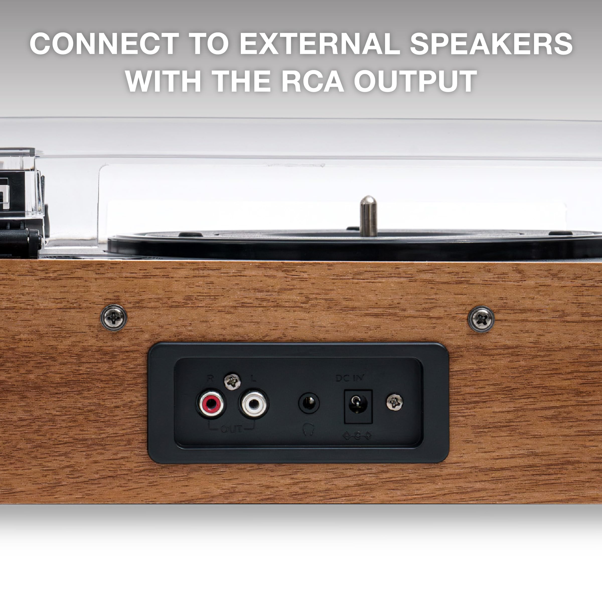 Foto 2 | Tocadiscos Victrola Eastwood Ii Oak Con Bluetooth 5.1 De 3 Velocidades - Venta Internacional.