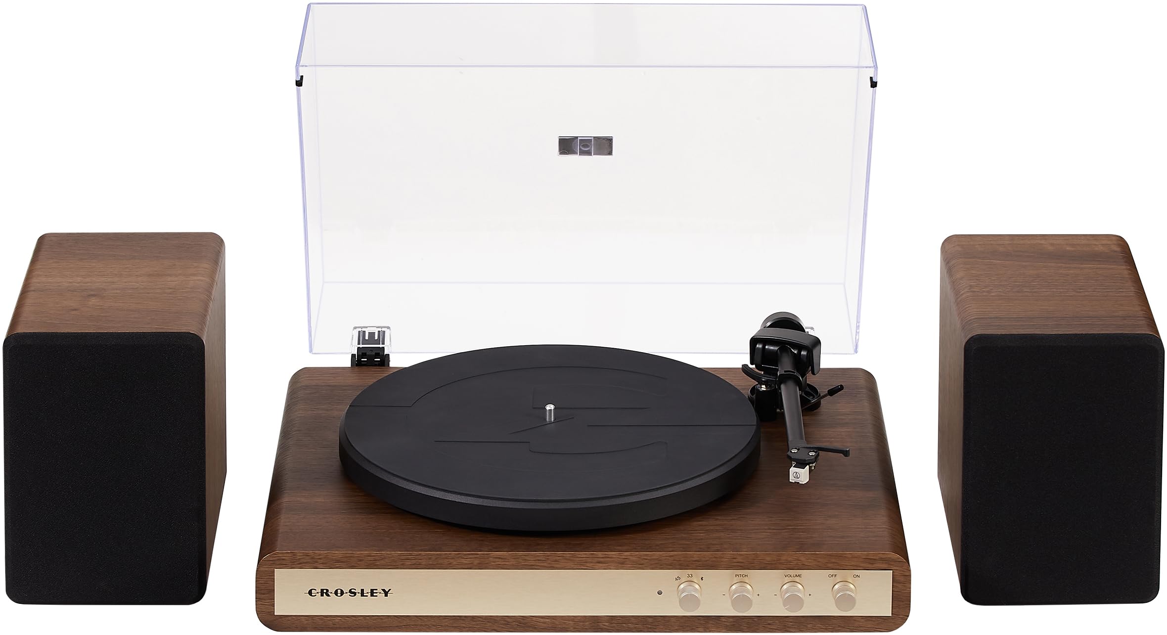 Tocadiscos De Vinilo Crosley C65a-wagl De 2 Velocidades - Venta Internacional.
