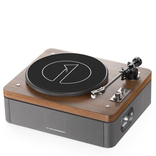 Foto 1 | Tocadiscos 1byone Con 4 Altavoces Estéreo Inalámbricos En Color Nogal - Venta Internacional.