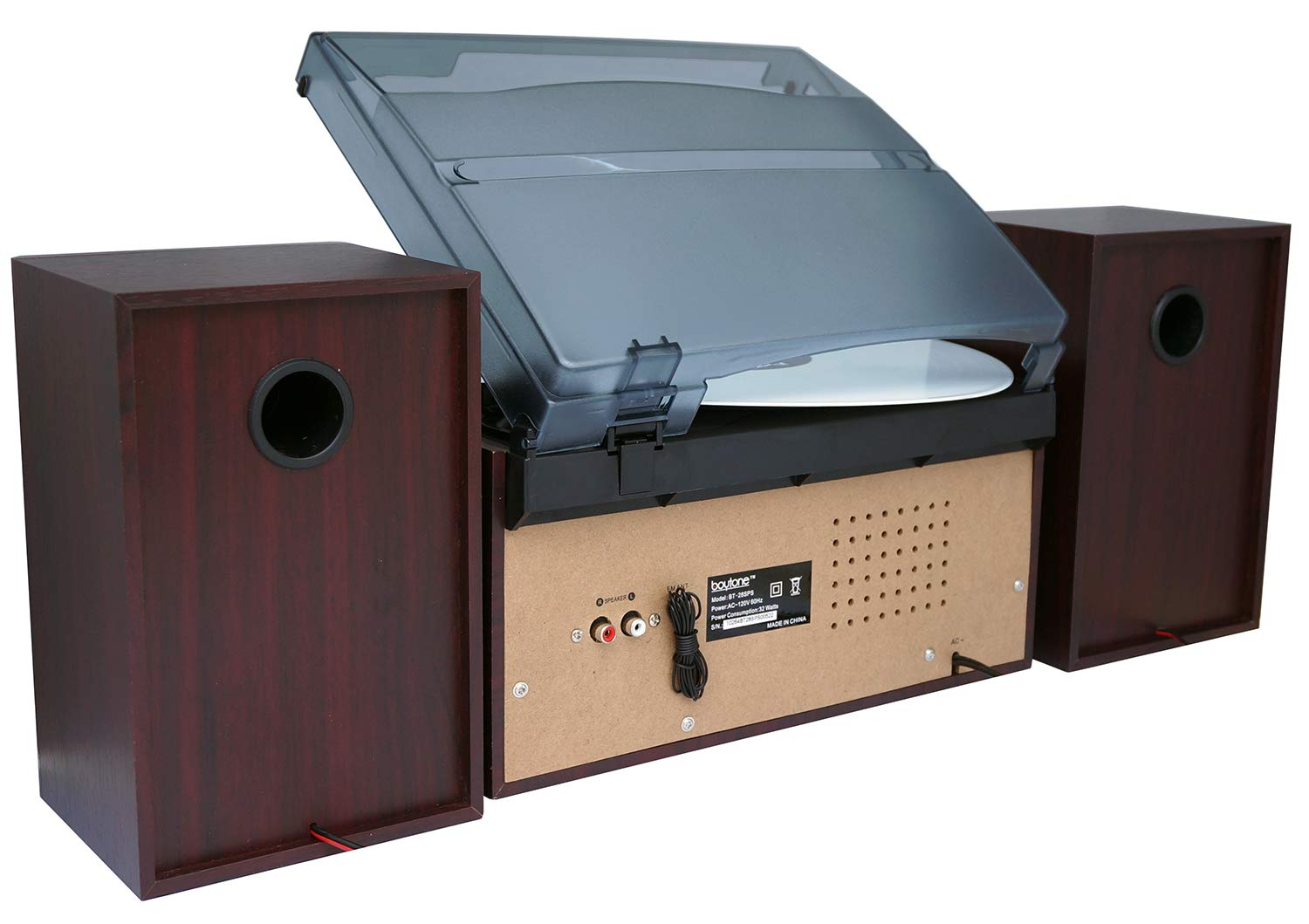 Foto 5 | Tocadiscos Bottone Bt-28sps Bluetooth Silver - Venta Internacional.