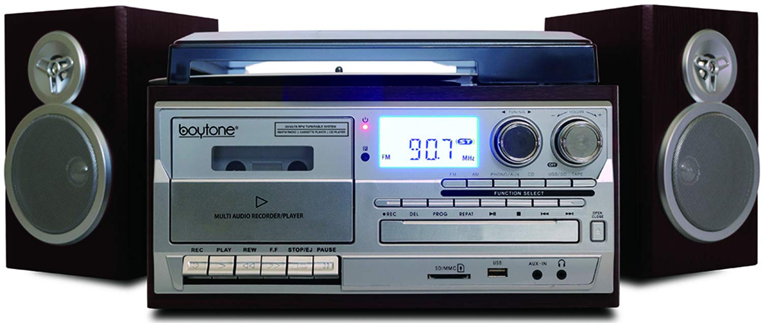Foto 7 pulgar | Tocadiscos Bottone Bt-28sps Bluetooth Silver - Venta Internacional.