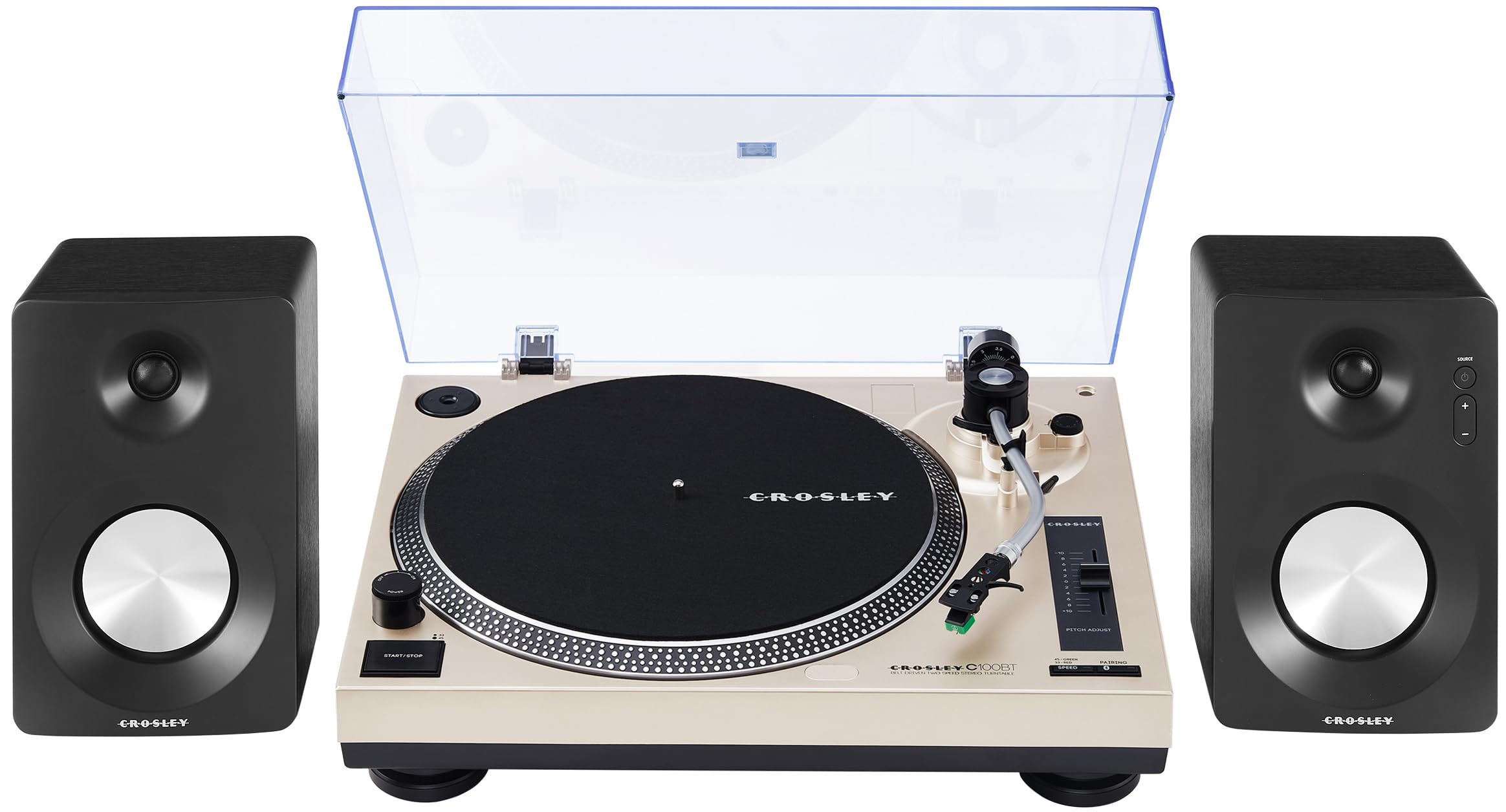 Foto 2 pulgar | Sistema Estéreo Con Tocadiscos Bluetooth Crosley Kt100bt-cp - Venta Internacional.