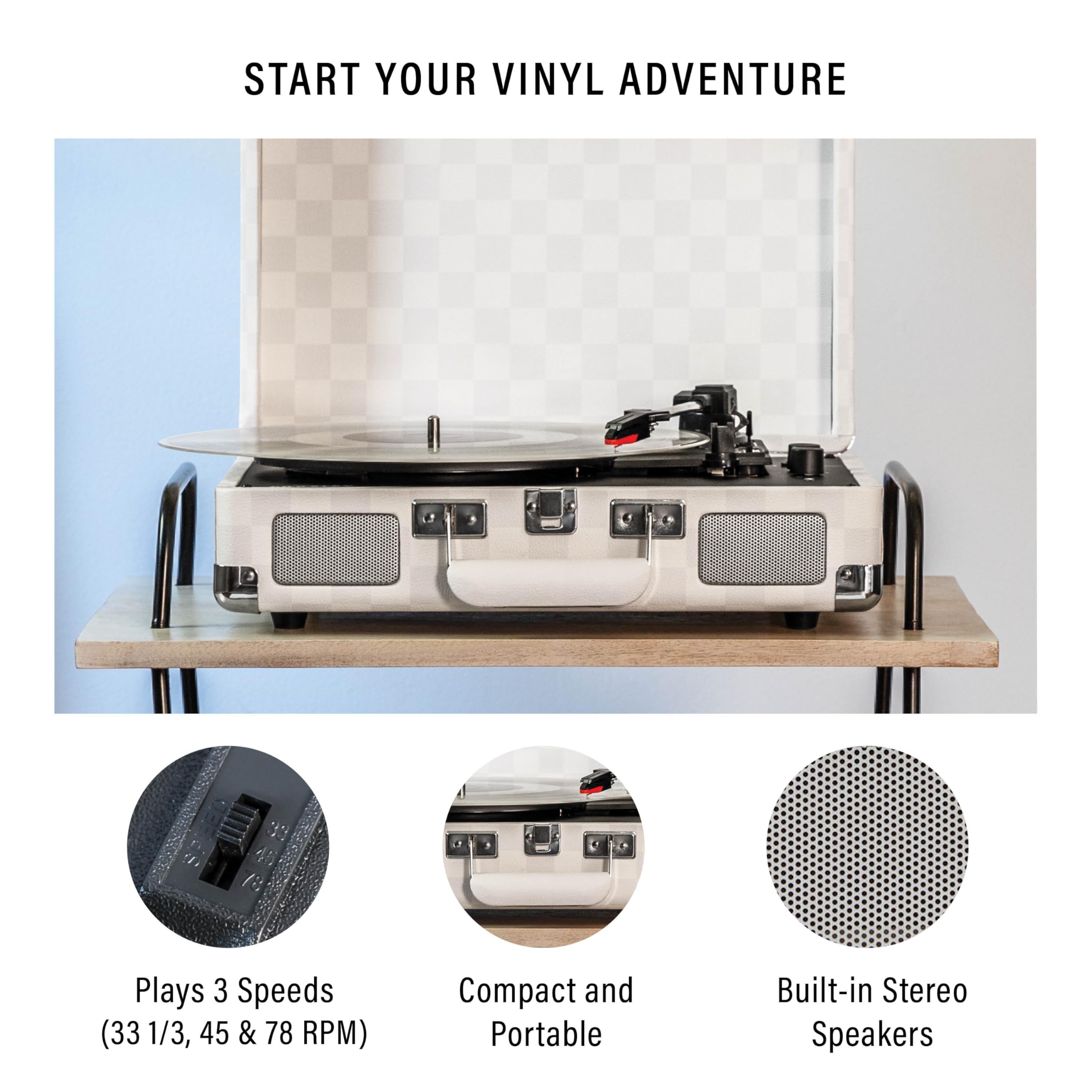 Foto 3 | Tocadiscos De Vinilo Crosley Cr8005f-ac Cruiser Plus - Venta Internacional.