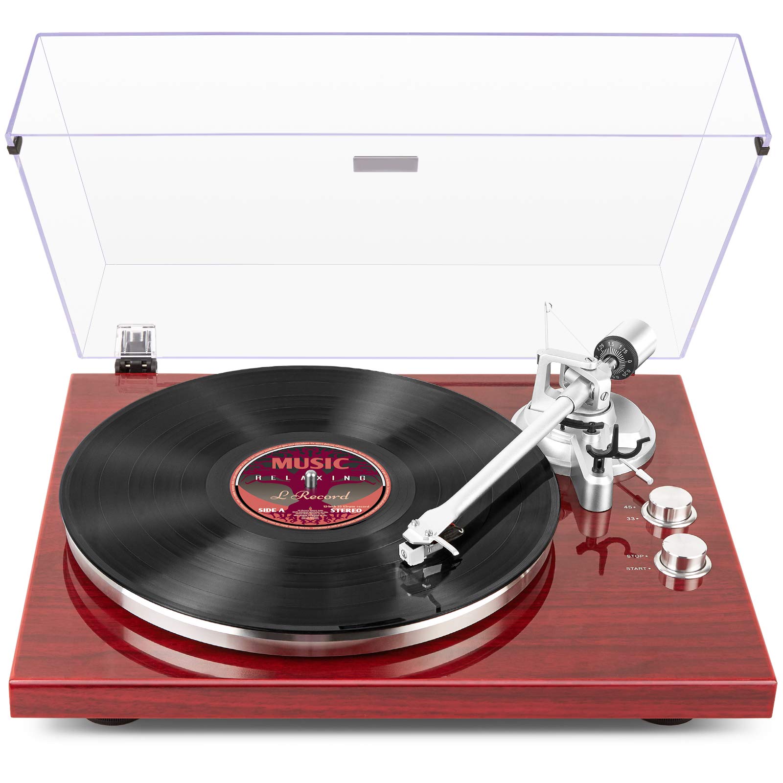 Foto 1 | Tocadiscos 1byone Belt Drive Con Bluetooth Y Salida Usb - Venta Internacional.