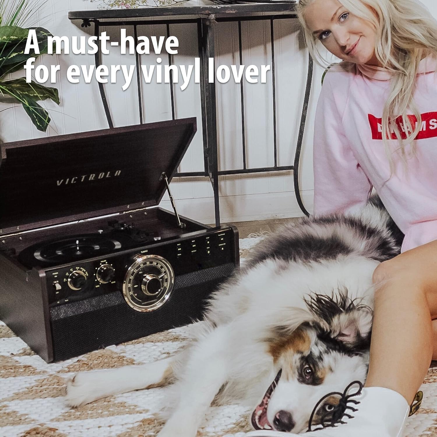 Foto 5 pulgar | Tocadiscos 6 En 1 Victrola Empire Mid-century Con Bluetooth - Venta Internacional.