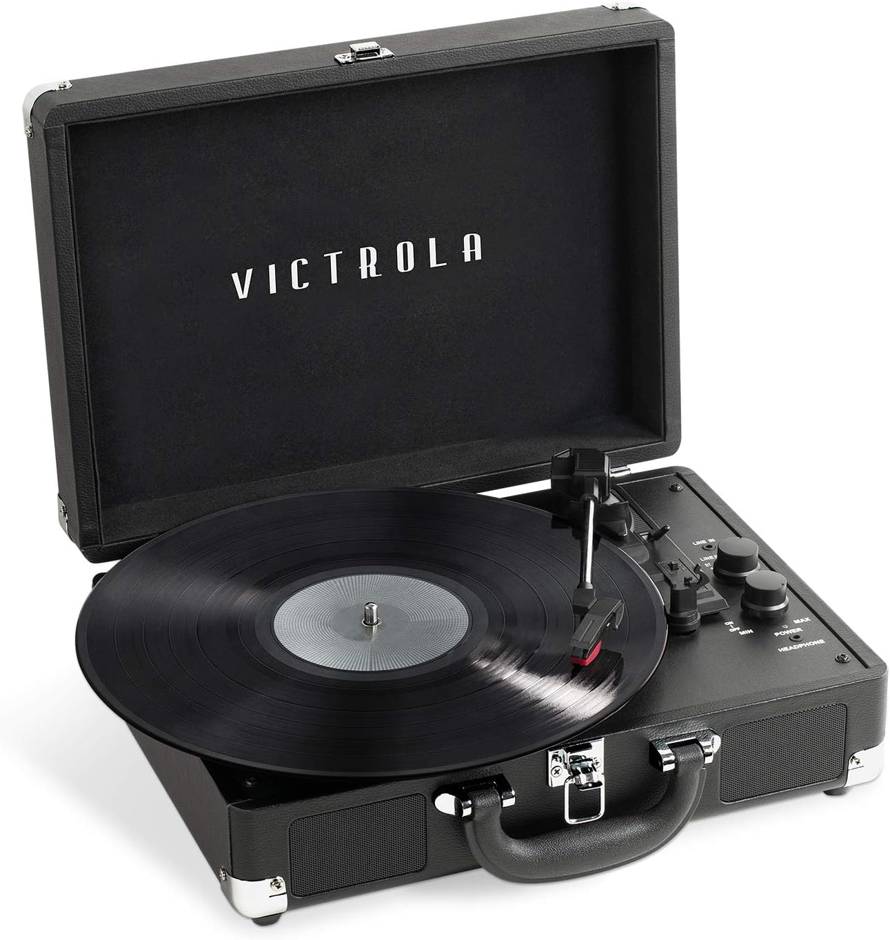 Foto 2 pulgar | Maleta Record Player Victrola Journey+ Con Bluetooth, Color Negro - Venta Internacional.