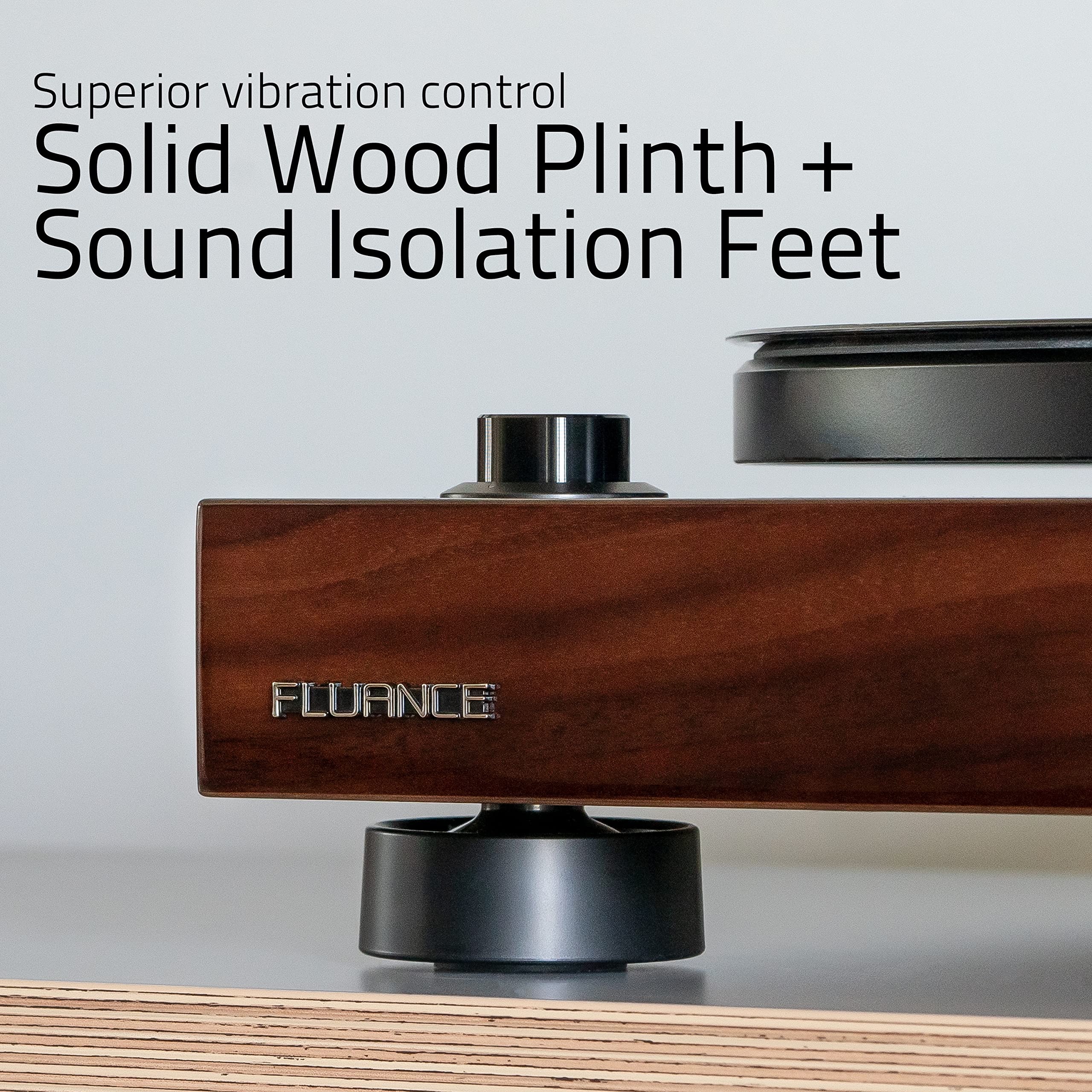 Foto 4 pulgar | Tocadiscos De Vinilo Fluance Rt81 Elite Walnut - Venta Internacional.