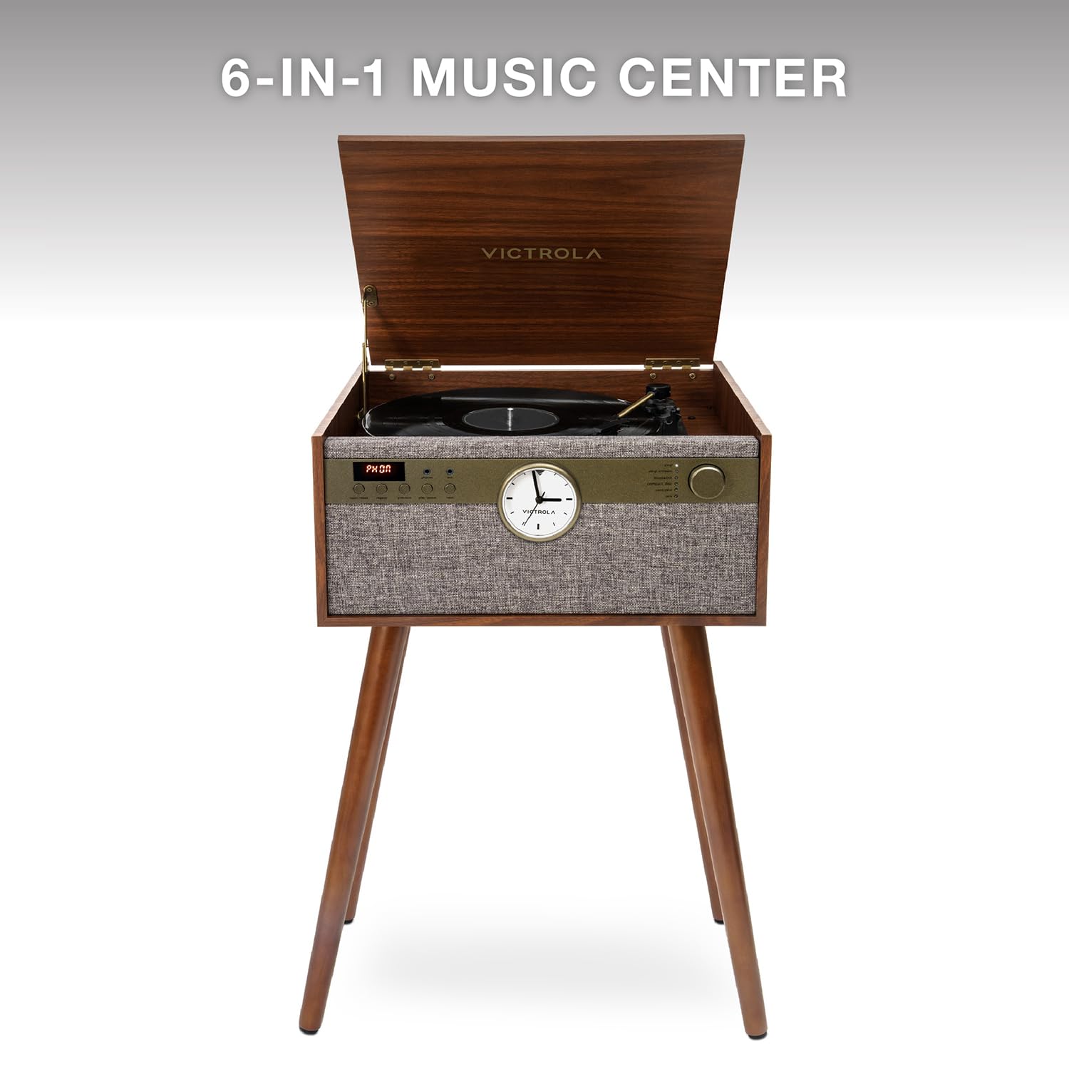 Foto 2 | Tocadiscos De Vinilo 6 En 1 Y Centro De Música Victrola Century - Venta Internacional.