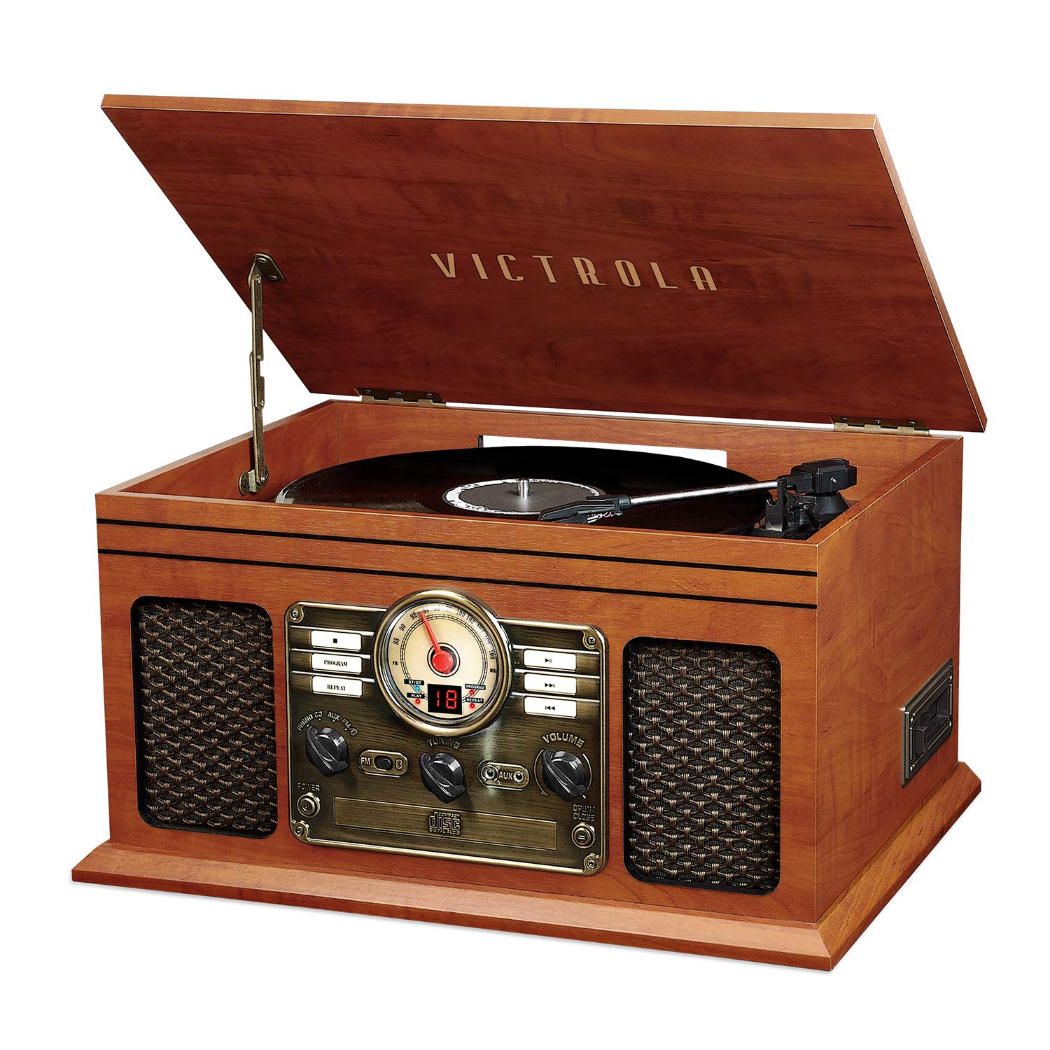 Foto 2 pulgar | Tocadiscos Victrola Nostalgic 7 En 1 Bluetooth Caoba - Venta Internacional.