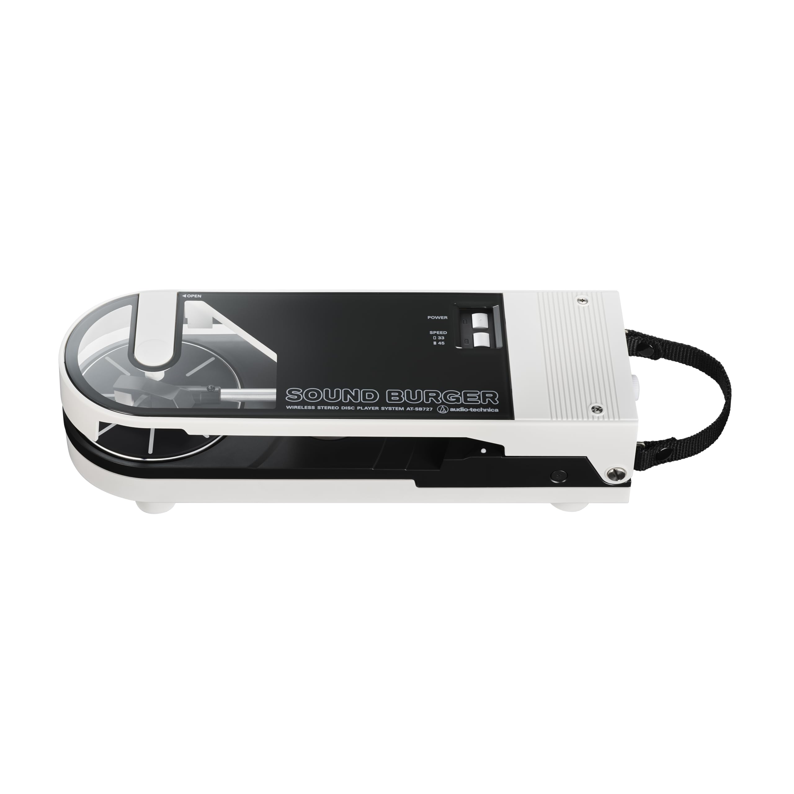 Foto 3 | Tocadiscos Portátil Audio-technica At-sb727 Sound Burger White - Venta Internacional.