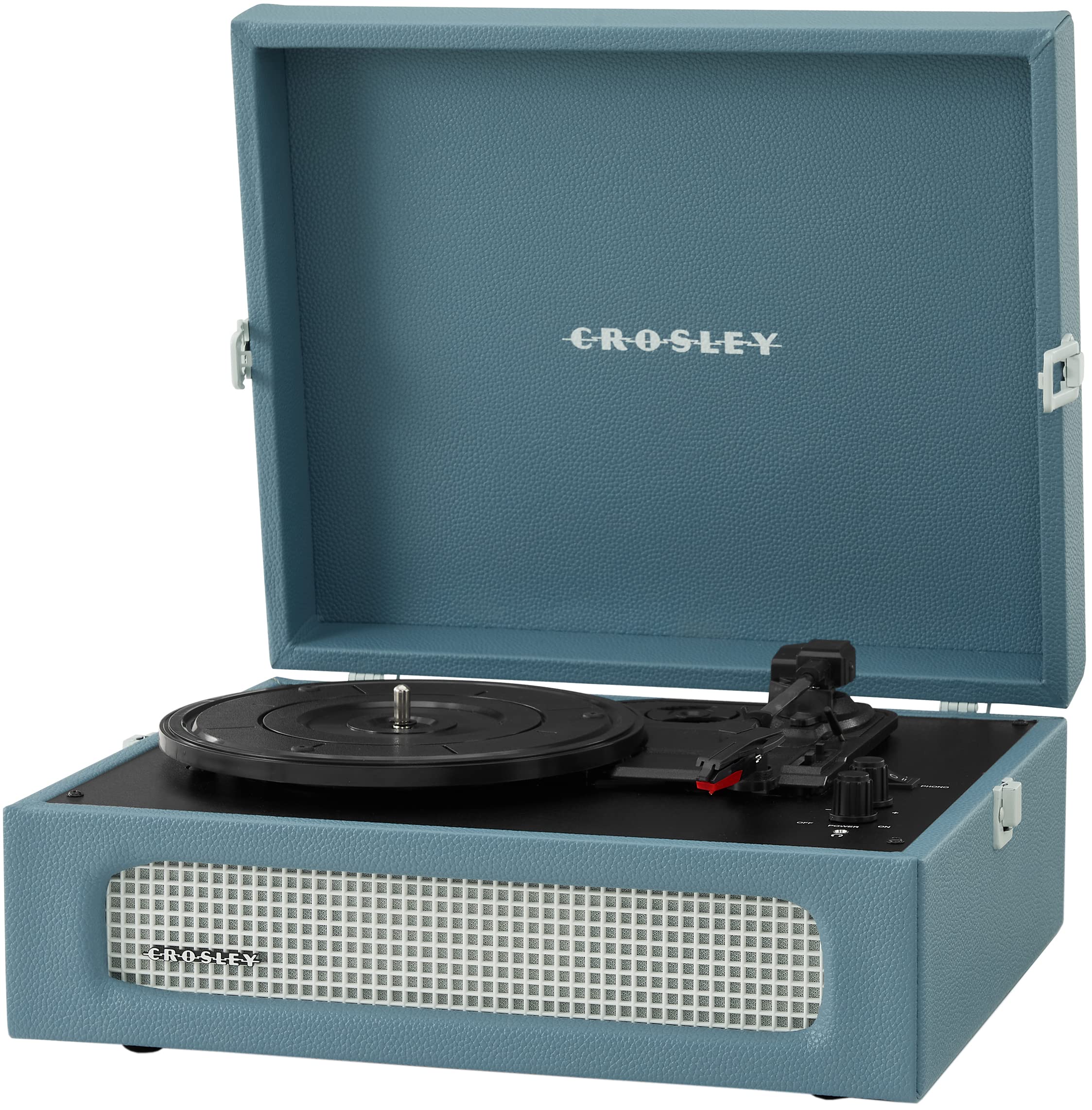 Foto 6 | Tocadiscos Portátil De Vinilo Crosley Cr8017b-wb - Venta Internacional.