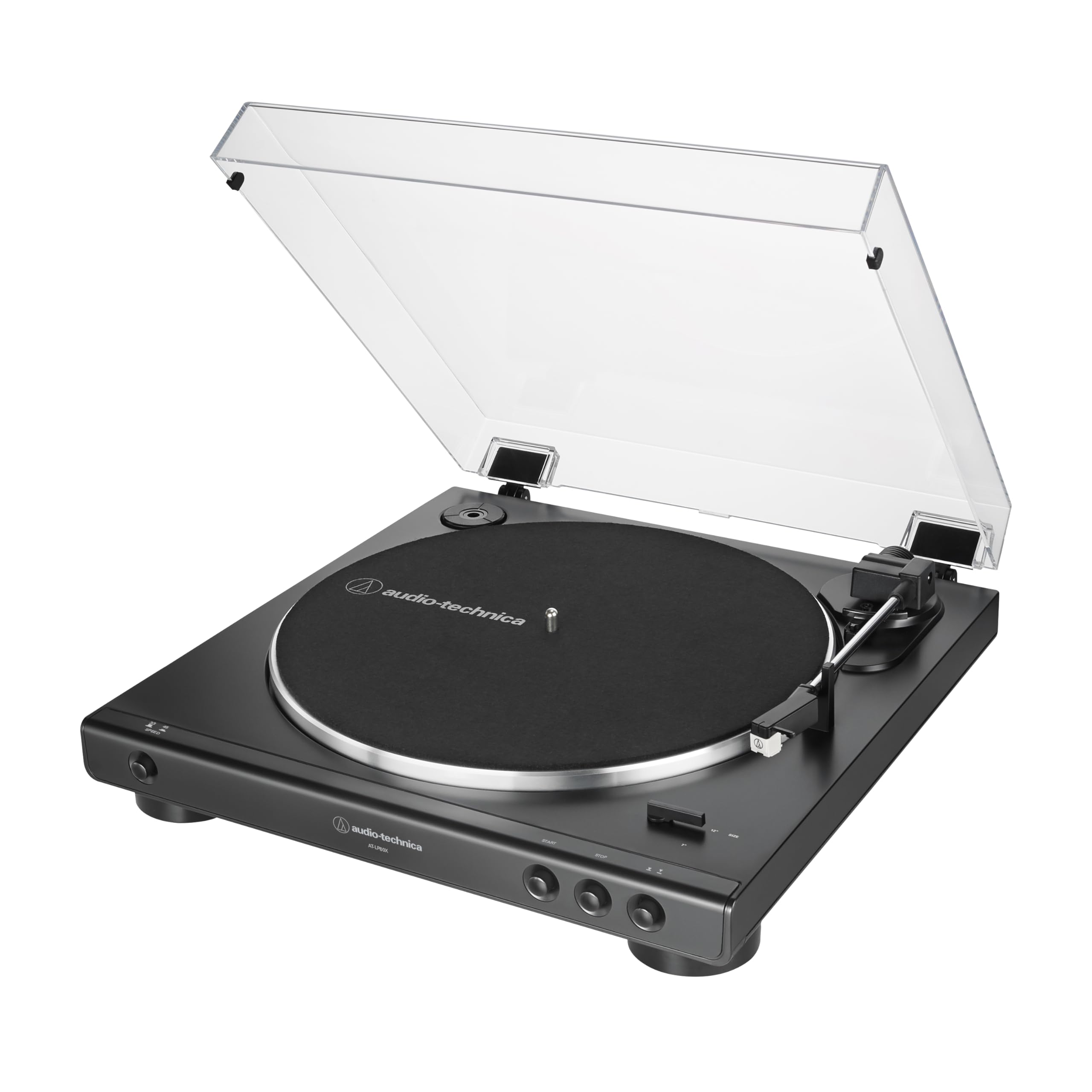 Foto 1 | Tocadiscos Audio-technica At-lp60x-bk Estéreo Con Transmisión Por Correa Negra - Venta Internacional.