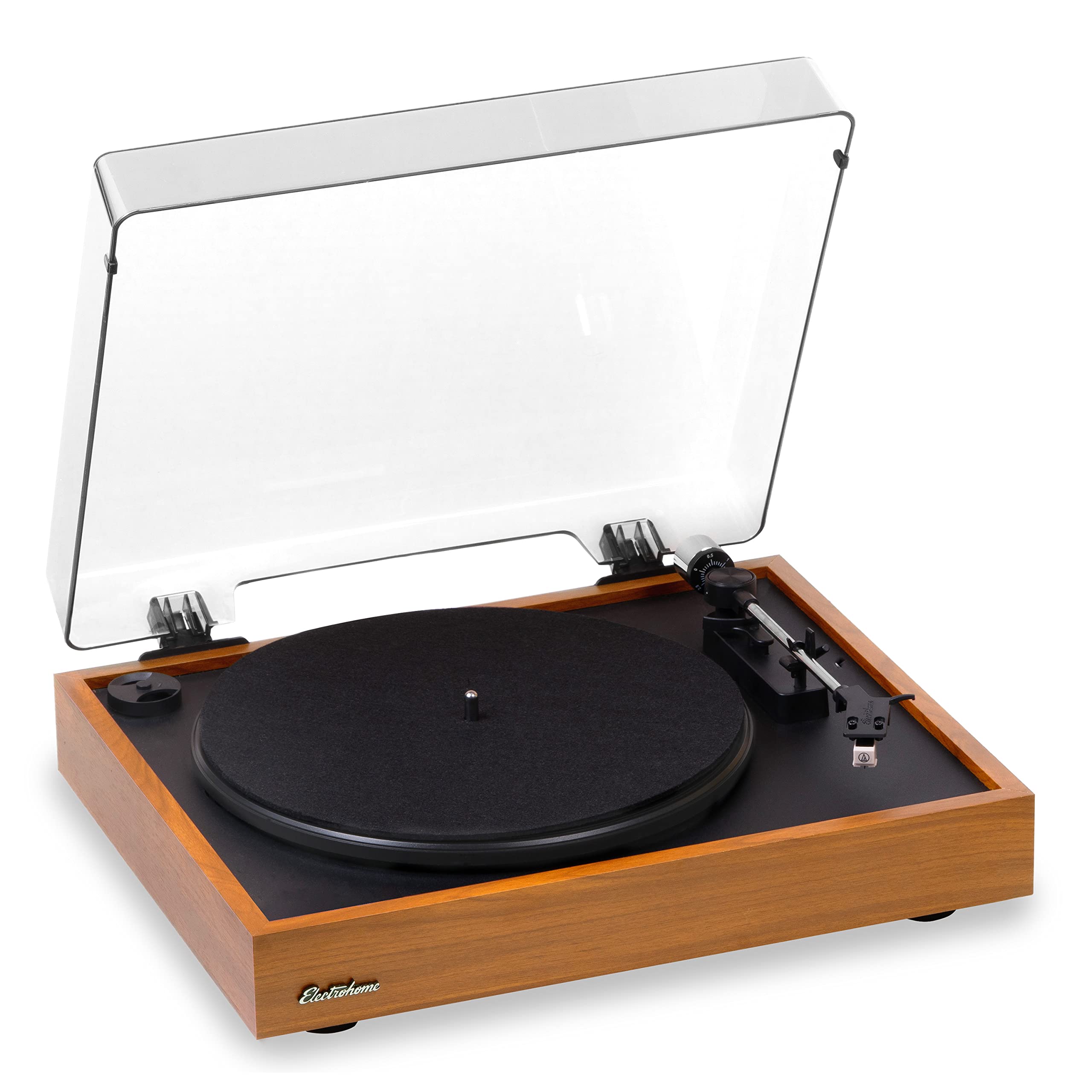 Foto 1 | Tocadiscos De Vinilo Electrohome Montrose De 2 Velocidades Con Transmisión Por Correa - Venta Internacional.