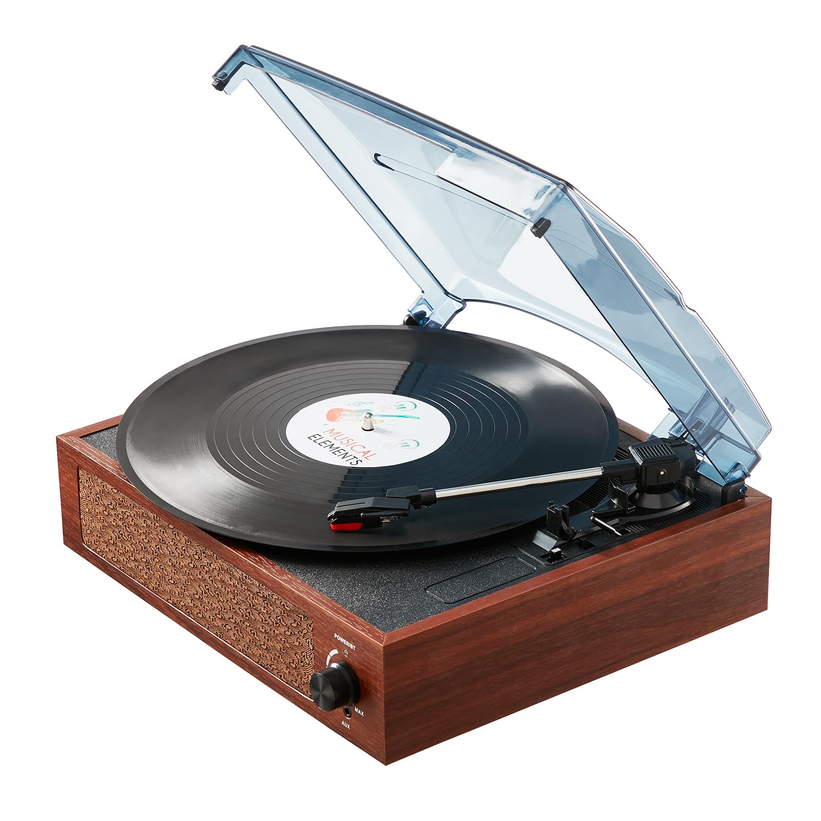 Foto 2 pulgar | Tocadiscos De Vinilo Vevor Con Altavoz Bluetooth De 5 W 33/45/78 Rpm - Venta Internacional.