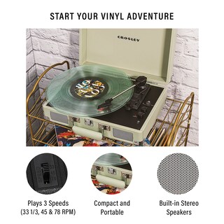 Foto 2 | Tocadiscos De Vinilo Crosley Cr8005f-mt Cruiser - Venta Internacional.